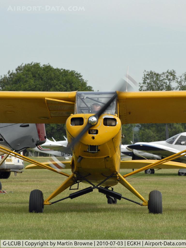 G-LCUB, 1959 Piper L-18C Super Cub (PA-18-95) C/N 18-1631, SHOT AT HEADCORN