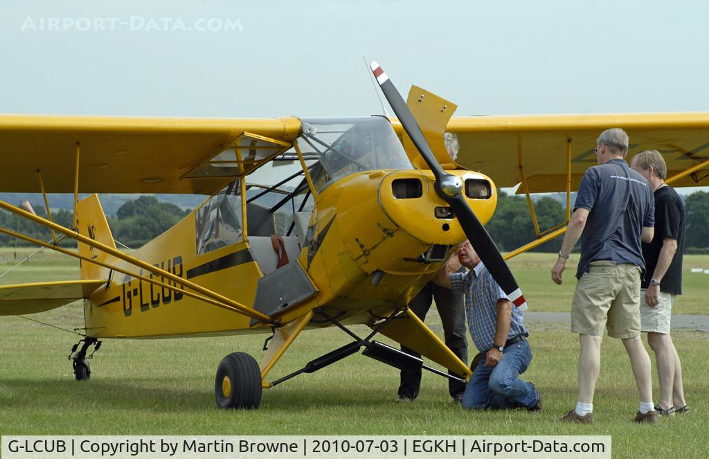 G-LCUB, 1959 Piper L-18C Super Cub (PA-18-95) C/N 18-1631, SHOT AT HEADCORN