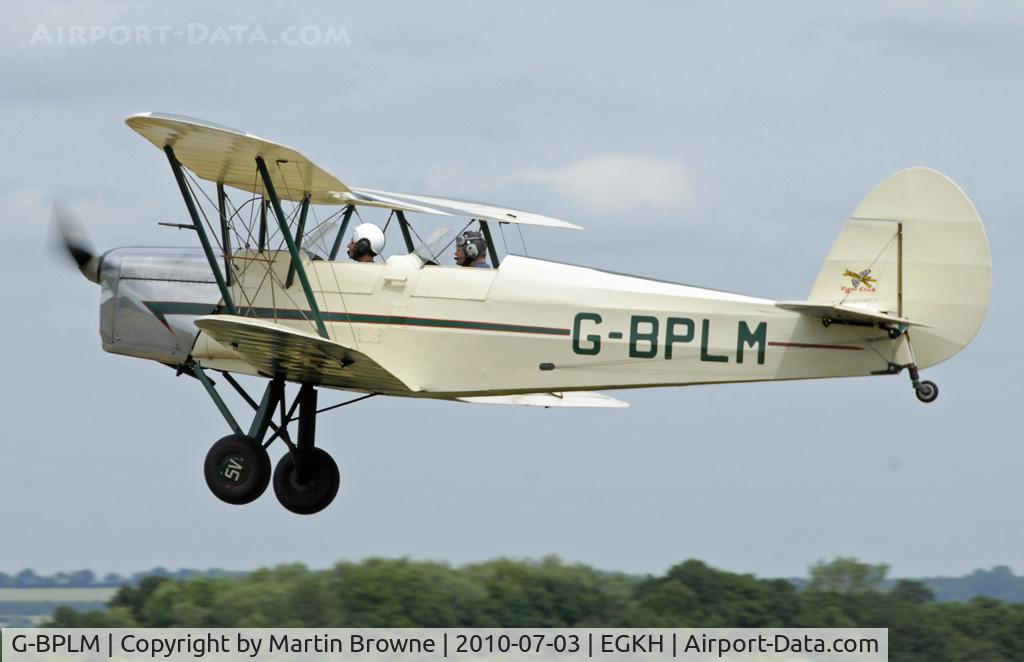 G-BPLM, 1948 Stampe-Vertongen SV-4C C/N 1004, SHOT AT HEADCORN
