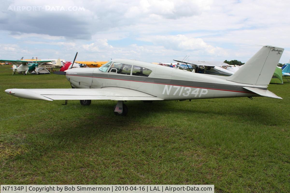 N7134P, 1960 Piper PA-24-250 Comanche C/N 24-2299, Sun N Fun 2010
