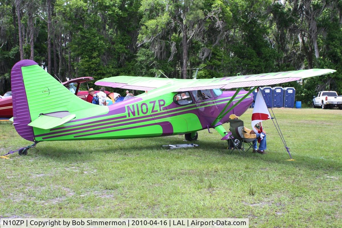 N10ZP, 1948 Stinson 108-3 Voyager C/N 108-4505, Sun N Fun 2010