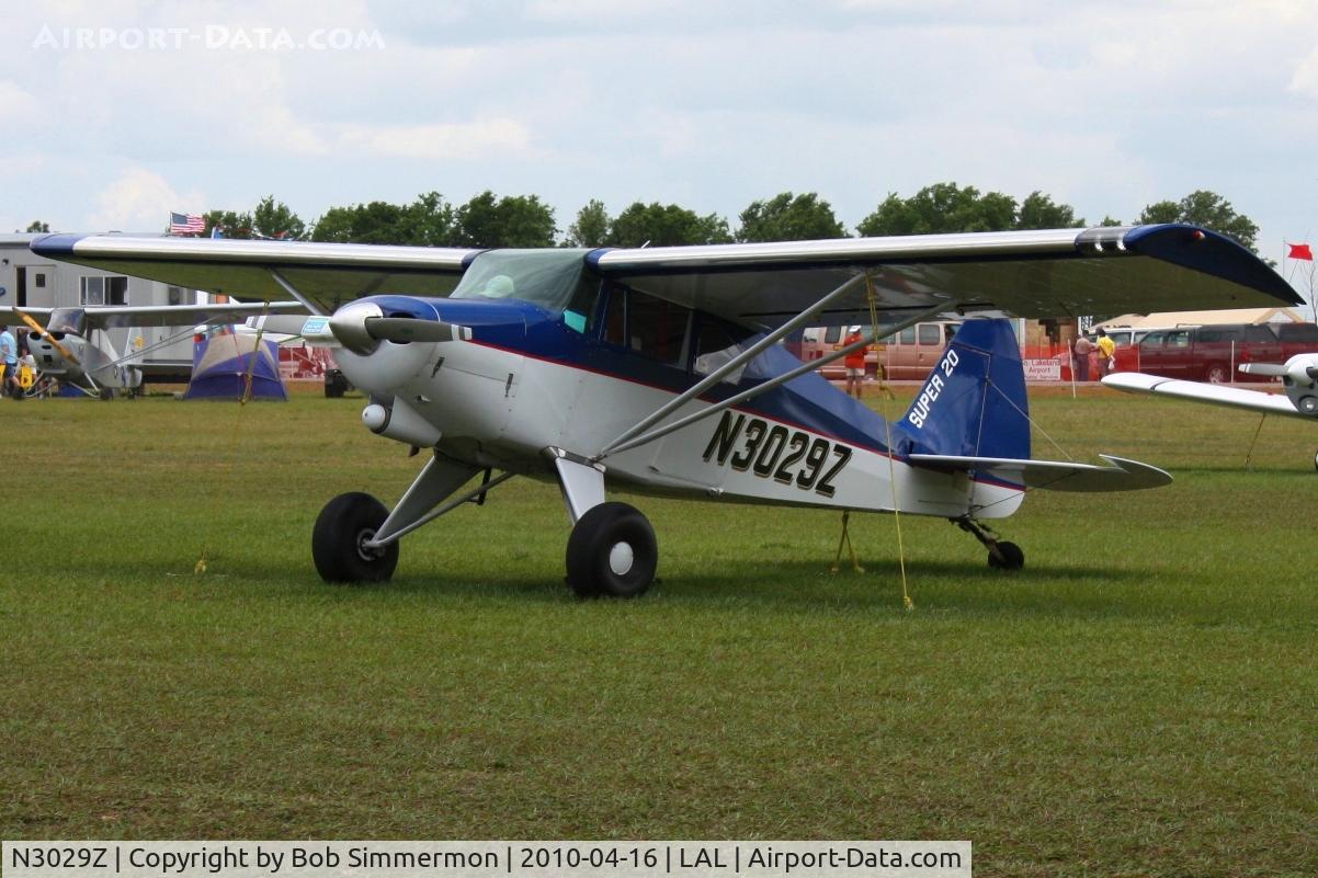 N3029Z, 1959 Piper PA-22-160 Tri Pacer C/N 22-6983, Sun N Fun 2010