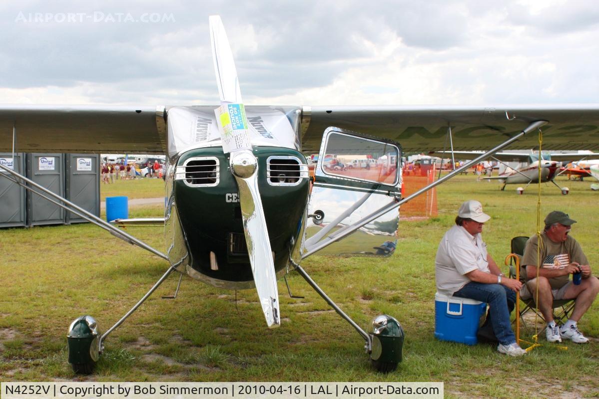 N4252V, 1948 Cessna 170 C/N 18608, Sun N Fun 2010