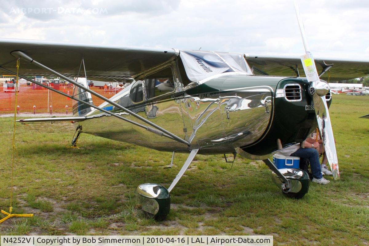 N4252V, 1948 Cessna 170 C/N 18608, Sun N Fun 2010