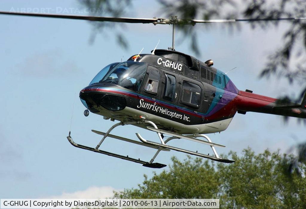 C-GHUG, 1977 Bell 206L LongRanger LongRanger C/N 45142, Simcoe County ON