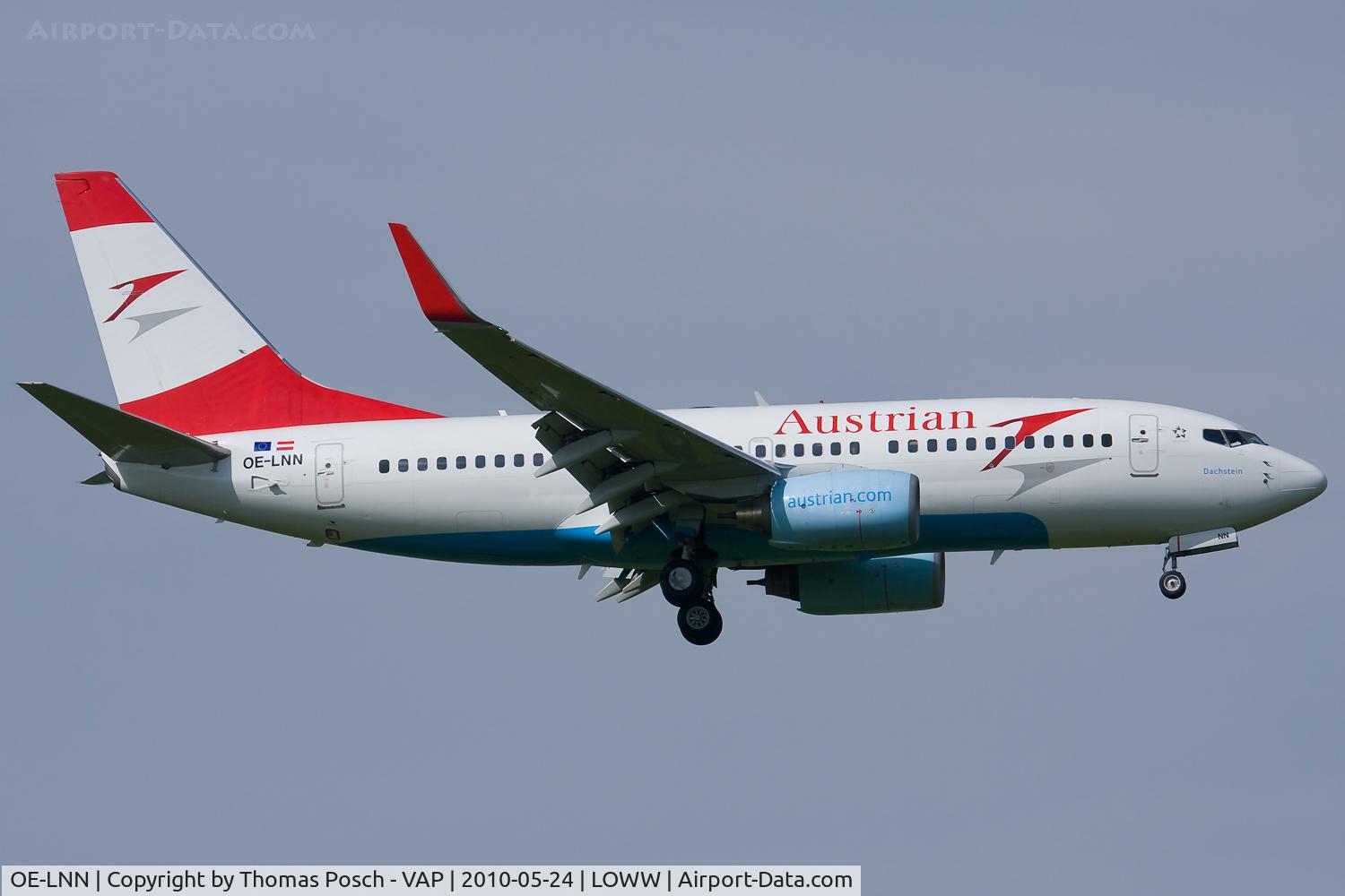 OE-LNN, 2000 Boeing 737-7Z9 C/N 30418, Austrian Airlines