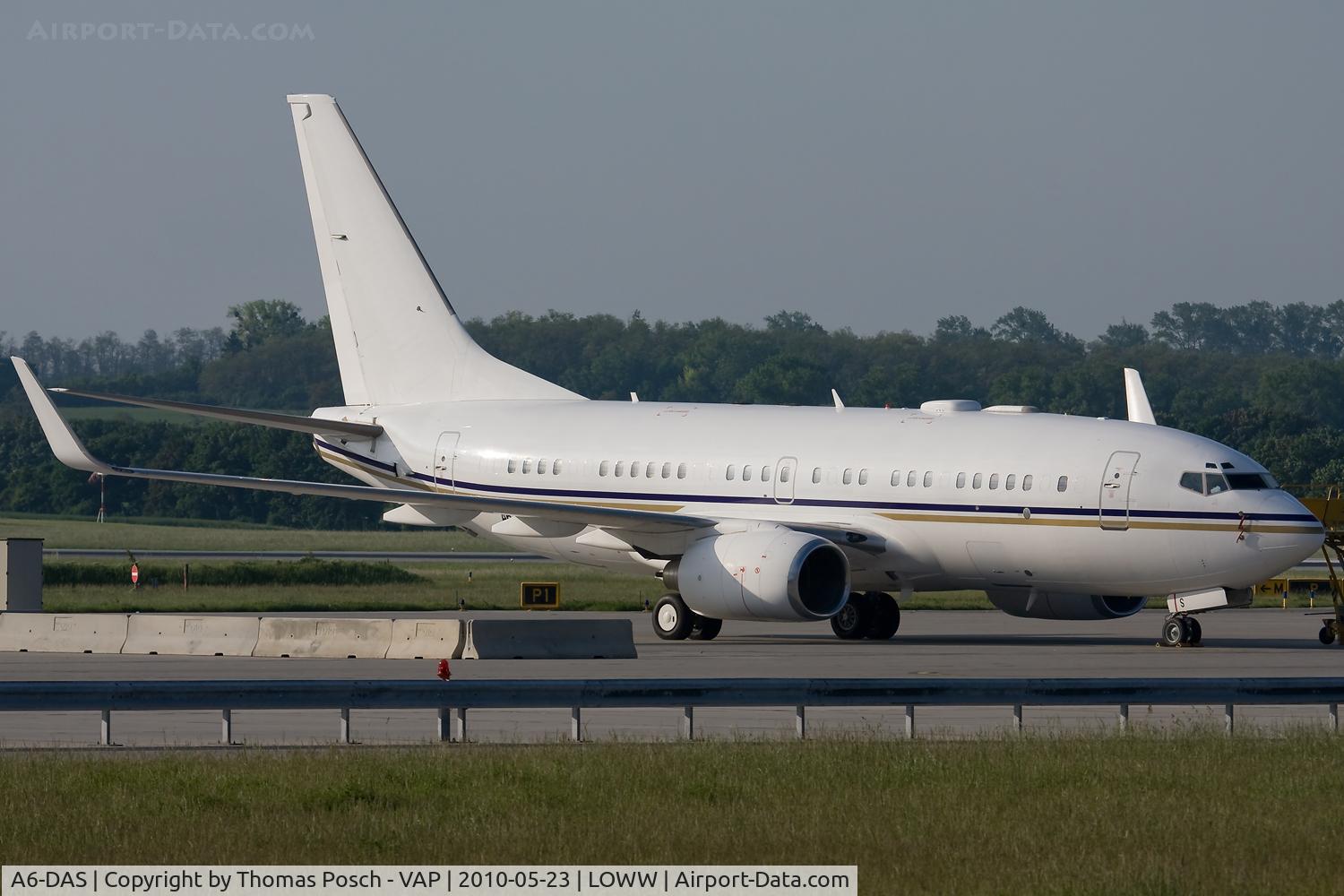 A6-DAS, 2000 Boeing 737-7Z5 BBJ C/N 29858, UAE - Royal Flight