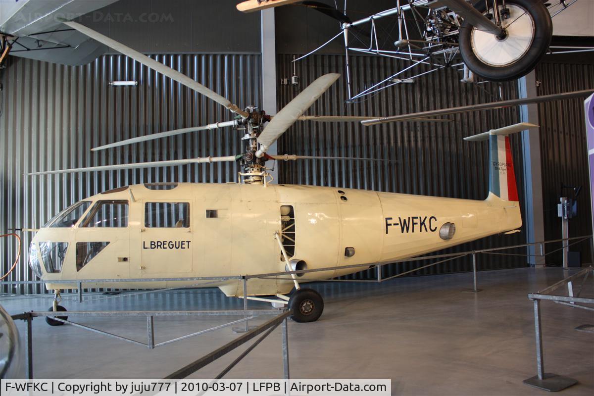 F-WFKC, Breguet 111 Gyroplane C/N 01, on dispay in new hall