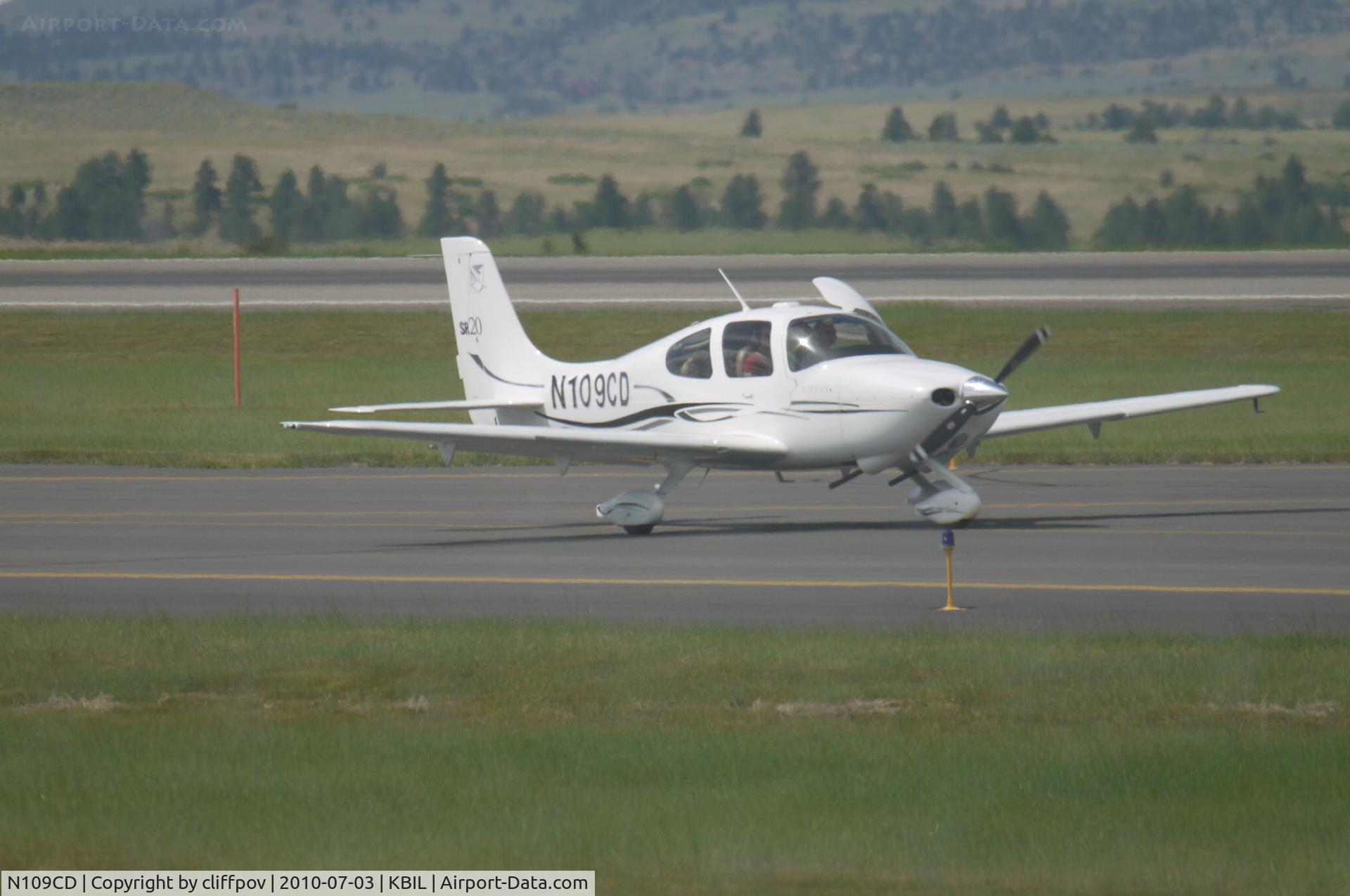N109CD, 1999 Cirrus SR20 C/N 1009, Cirrus SR20