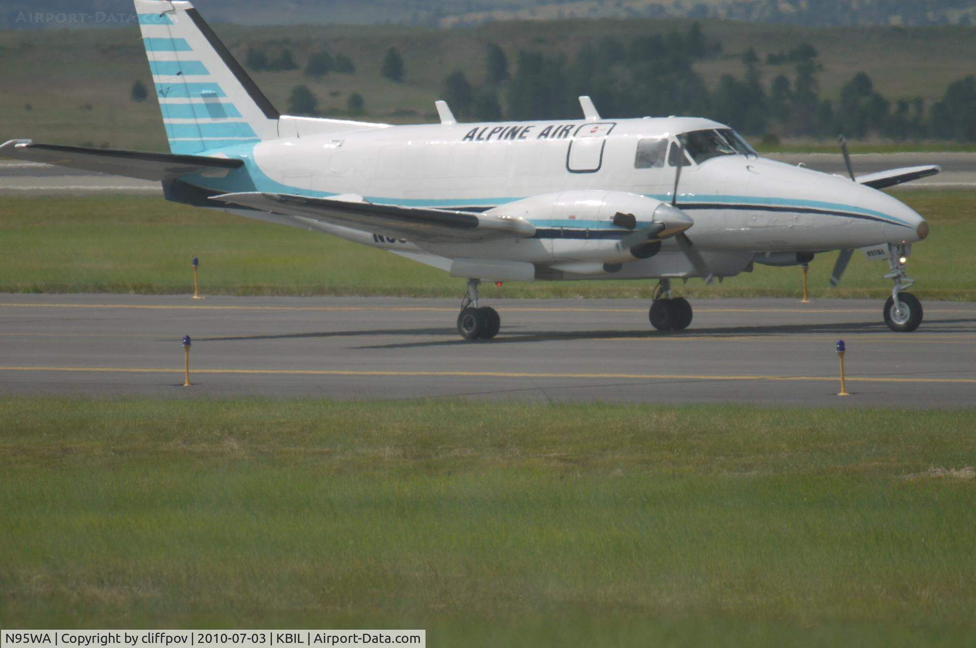 N95WA, 1968 Beech 99 C/N U-6, 1968 Beech 99