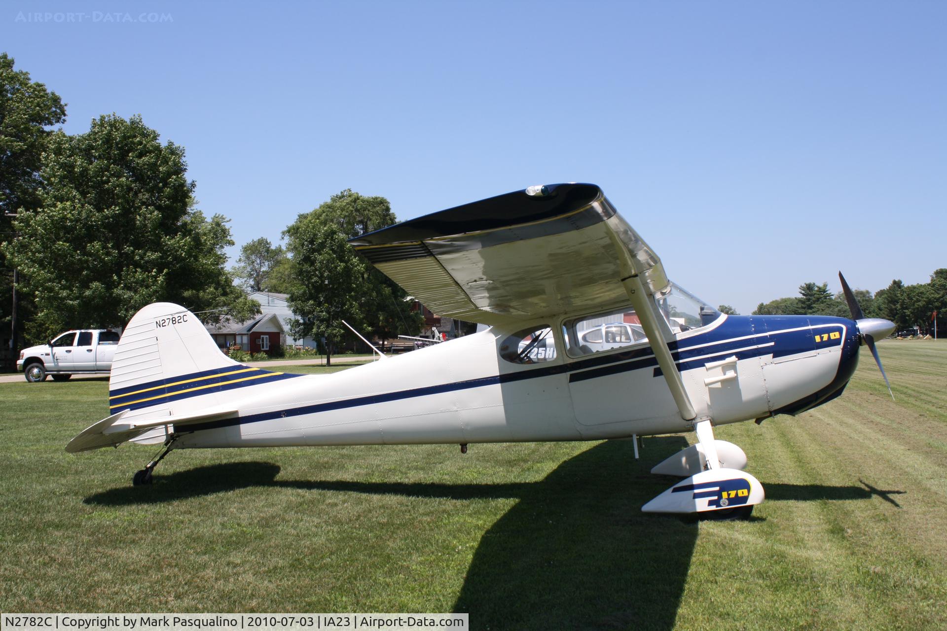 N2782C, 1954 Cessna 170B C/N 26326, Cessna 170B