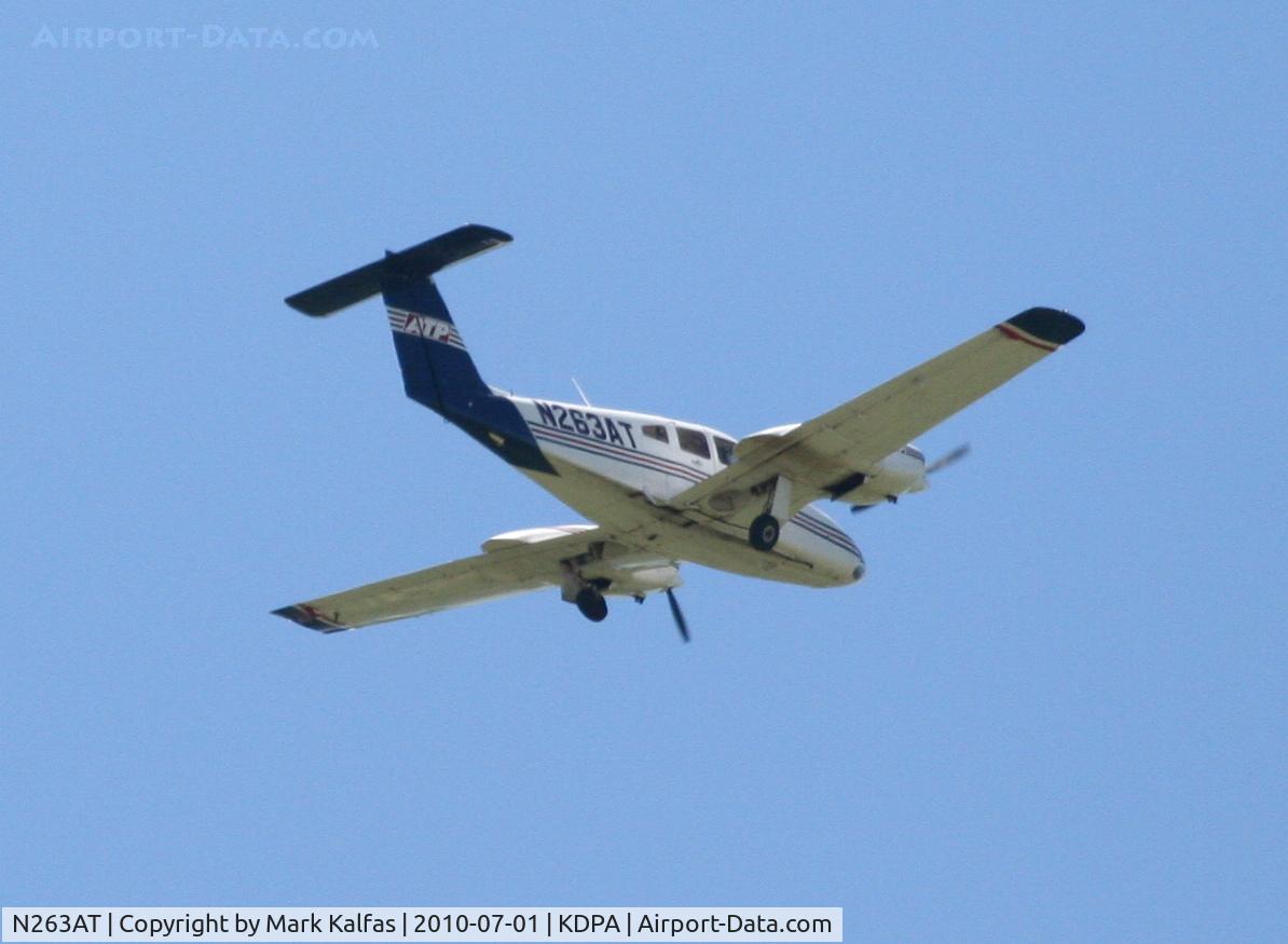 N263AT, 2001 Piper PA-44-180 Seminole C/N 4496087, AIRLINE TRANSPORT PROFESSIONALS CORP,Piper PA-44 Seminole-PA44/G, N263AT departing 15 KDPA for some pattern work.