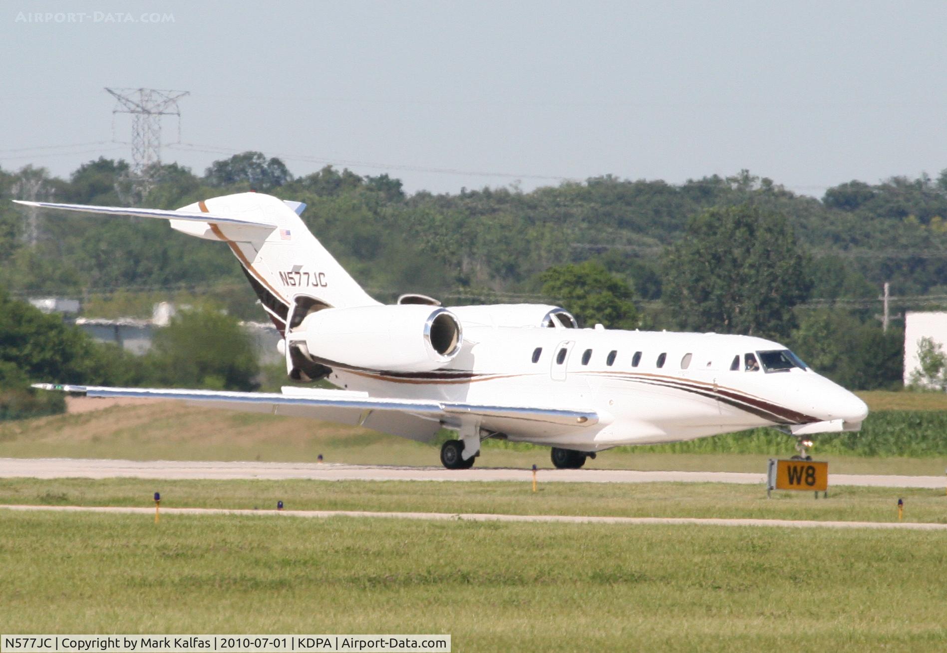 N577JC, 2000 Cessna 750 Citation X Citation X C/N 750-0122, Calamos Cessna 750 Citation X, operating as Delta Air Elite Business Jets 