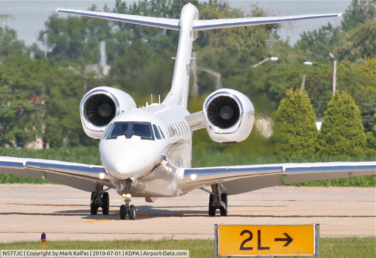 N577JC, 2000 Cessna 750 Citation X Citation X C/N 750-0122, Calamos Cessna 750 Citation X, operating as Delta Air Elite Business Jets 