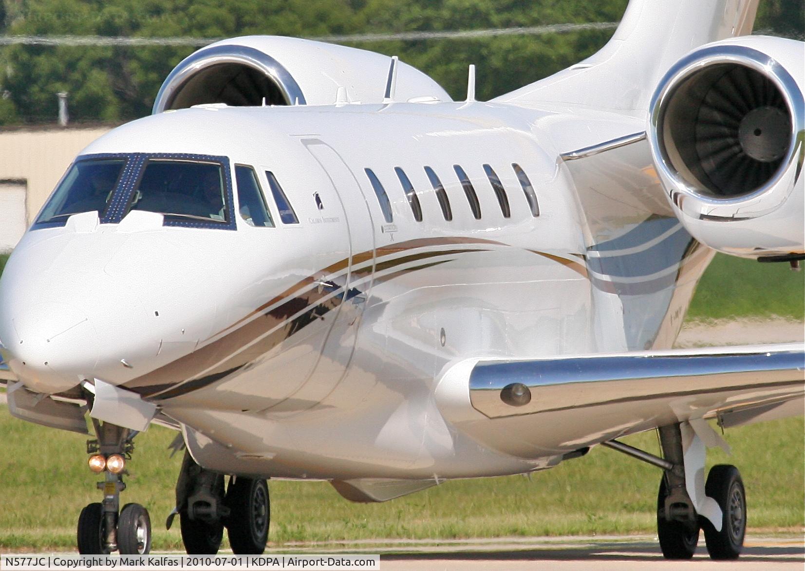 N577JC, 2000 Cessna 750 Citation X Citation X C/N 750-0122, Calamos Cessna 750 Citation X, operating as Delta Air Elite Business Jets 