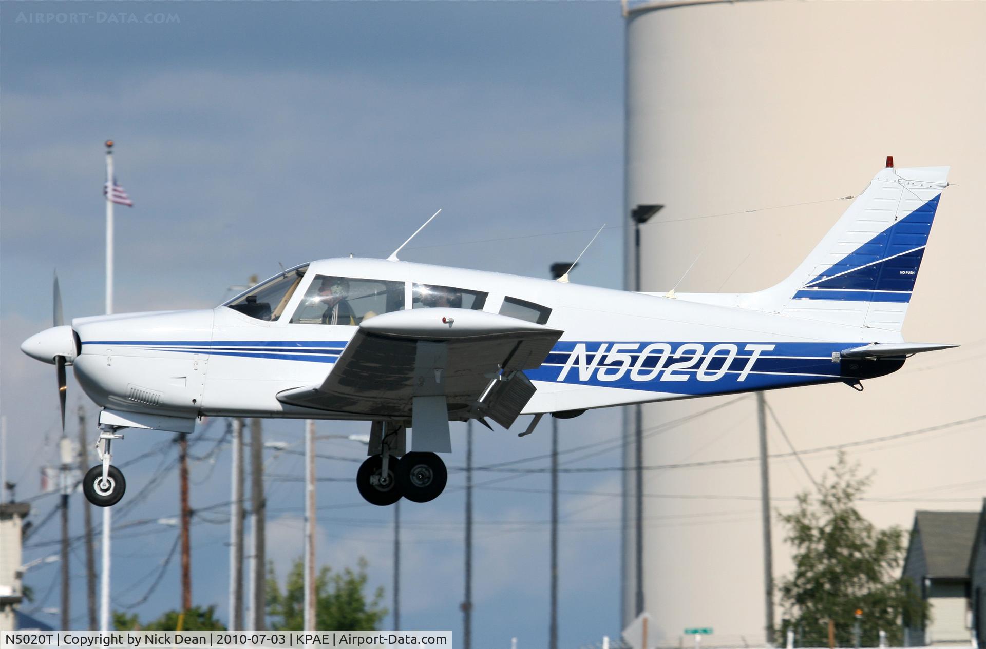 N5020T, 1972 Piper PA-28R-200 C/N 28R-7235175, KPAE