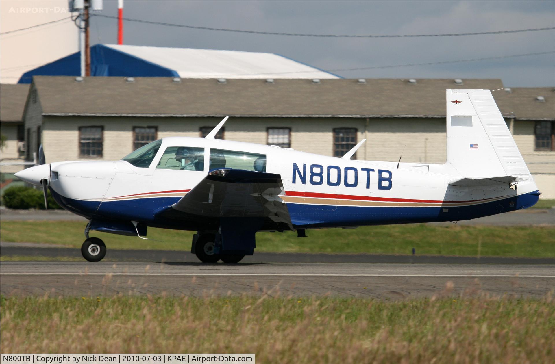 N800TB, 1984 Mooney M20J 201 C/N 24-1514, KPAE