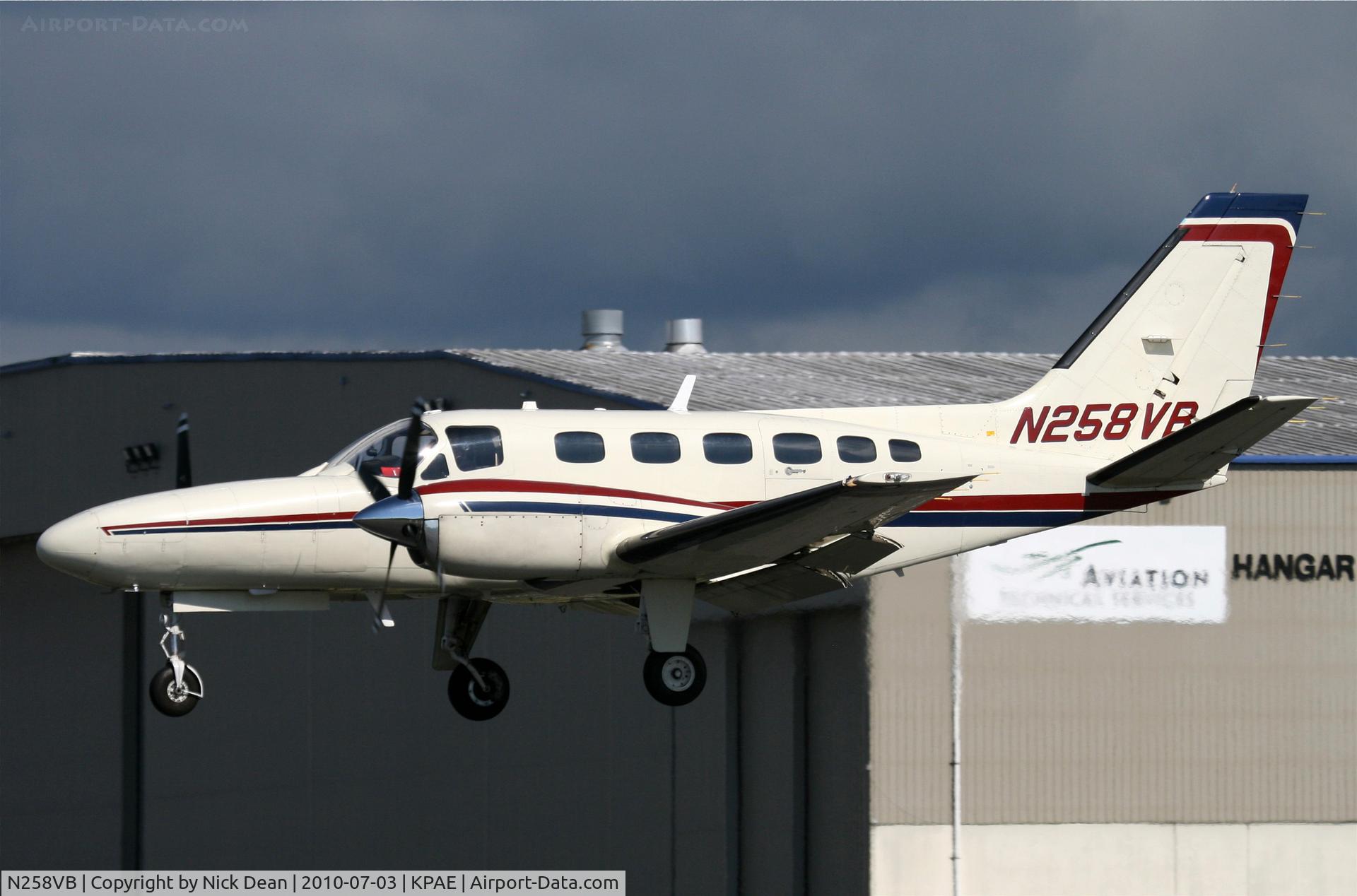 N258VB, Cessna 441 C/N 4410258, KPAE