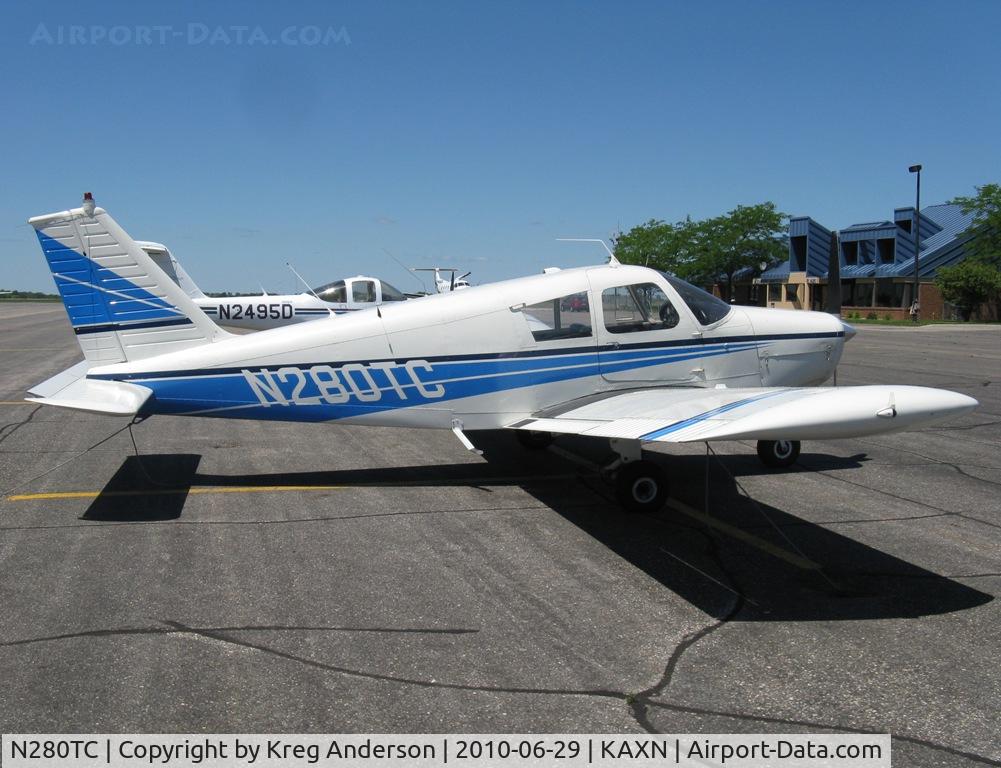 N280TC, 1965 Piper PA-28-140 C/N 28-21227, Piper PA-28-140 Cherokee on the line.