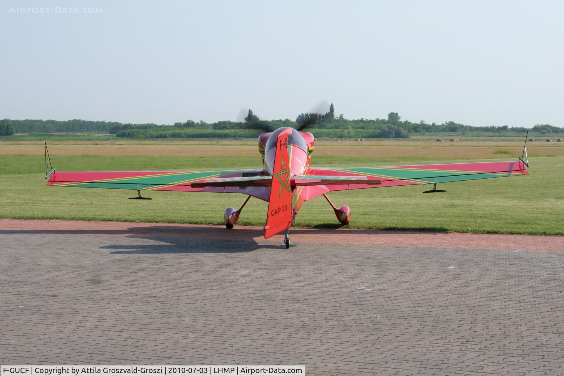 F-GUCF, Mudry CAP-231 C/N 09, Kecskemét-Matkó Airport, Hungary.