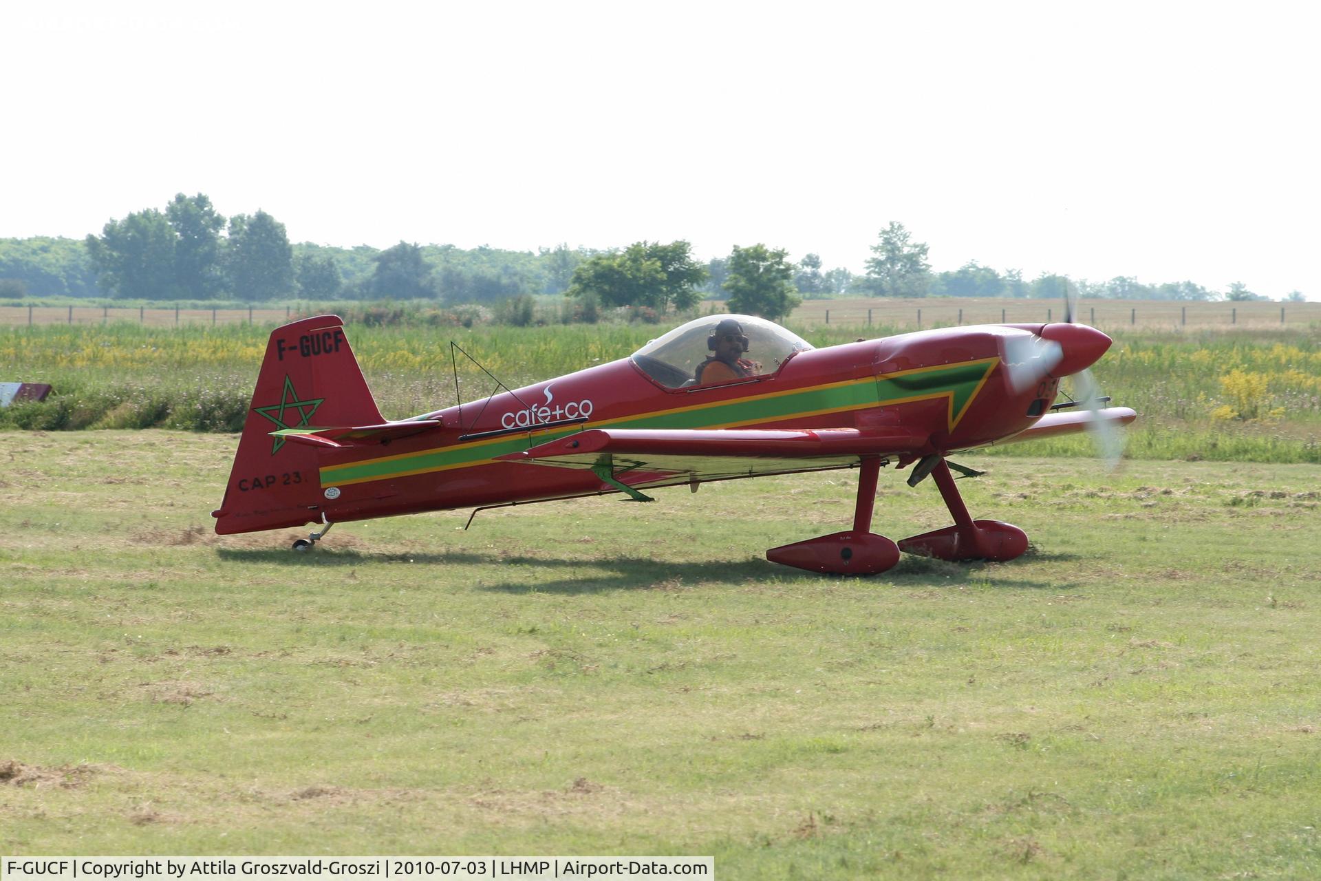 F-GUCF, Mudry CAP-231 C/N 09, Kecskemét-Matkó Airport, Hungary.