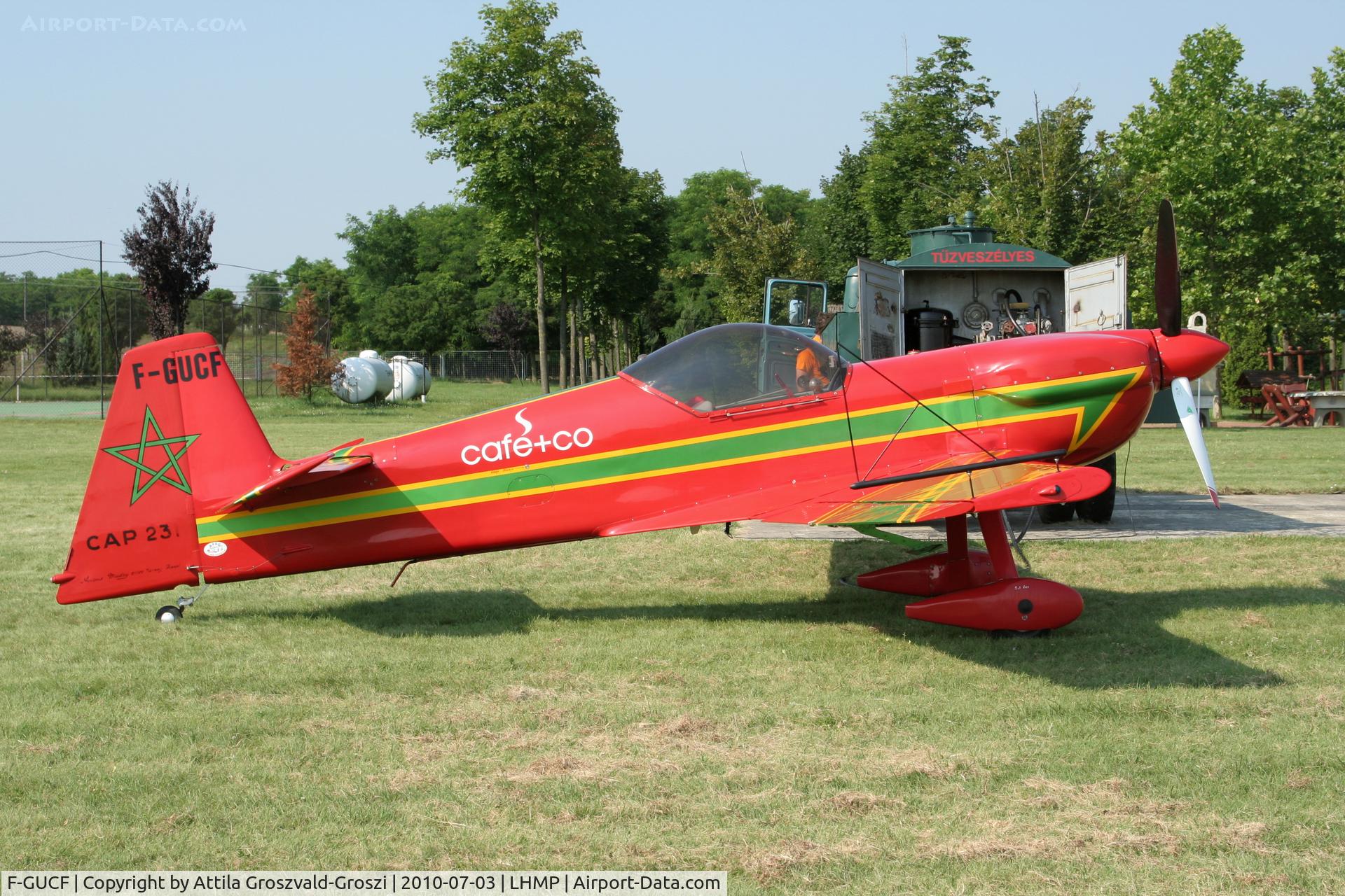 F-GUCF, Mudry CAP-231 C/N 09, Kecskemét-Matkó Airport, Hungary.