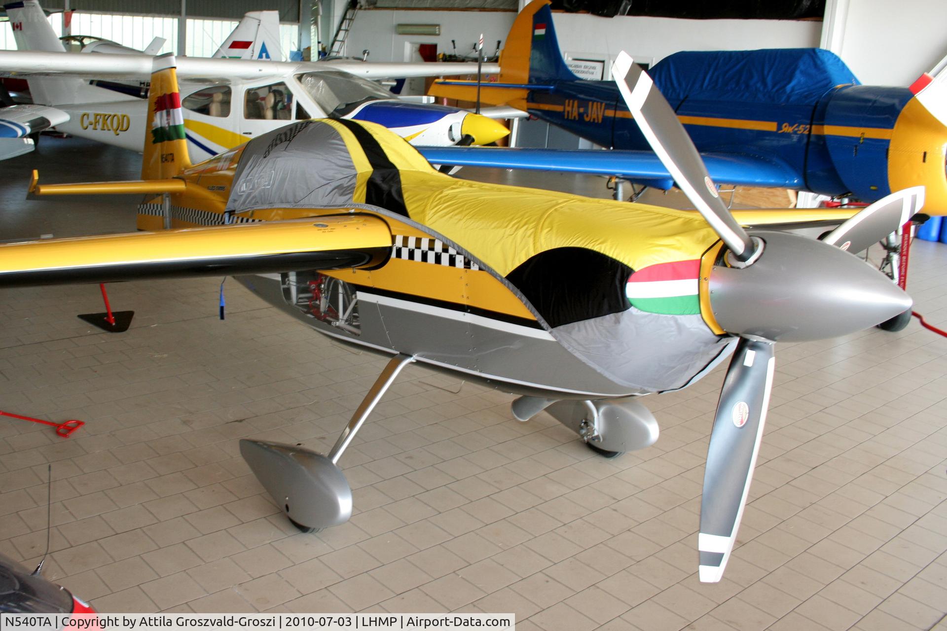 N540TA, 2003 Zivko Edge 540-T C/N 2017, Kecskemét-Matkó Airport, Hungary.