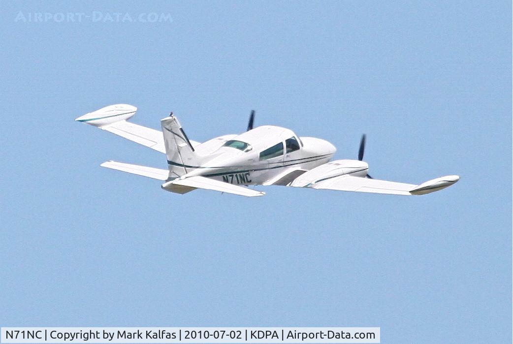 N71NC, 1978 Cessna 310R C/N 310R1426, CESSNA 310R N71NC departing 20R KDPA.