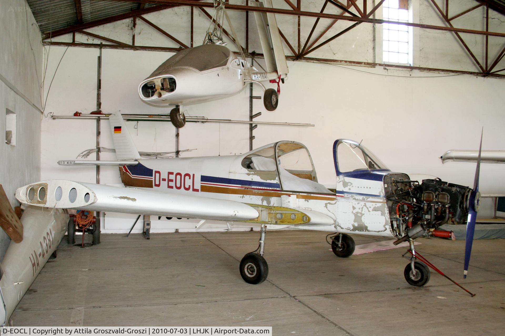 D-EOCL, 1971 Fuji FA-200-160 Aero Subaru C/N 149, Jakabszállás Airport, Hungary - Hangar.
