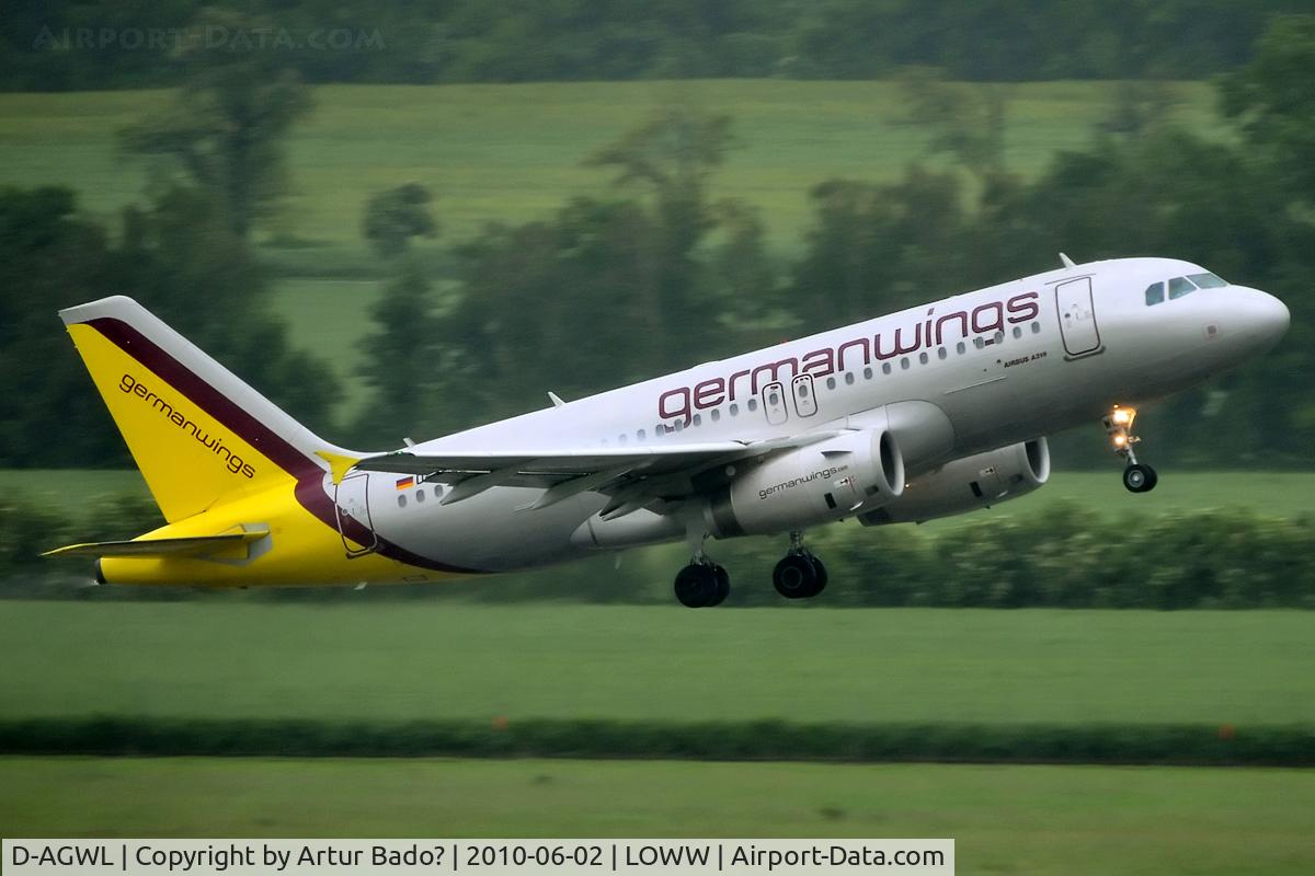 D-AGWL, 2008 Airbus A319-132 C/N 3534, Germanwings