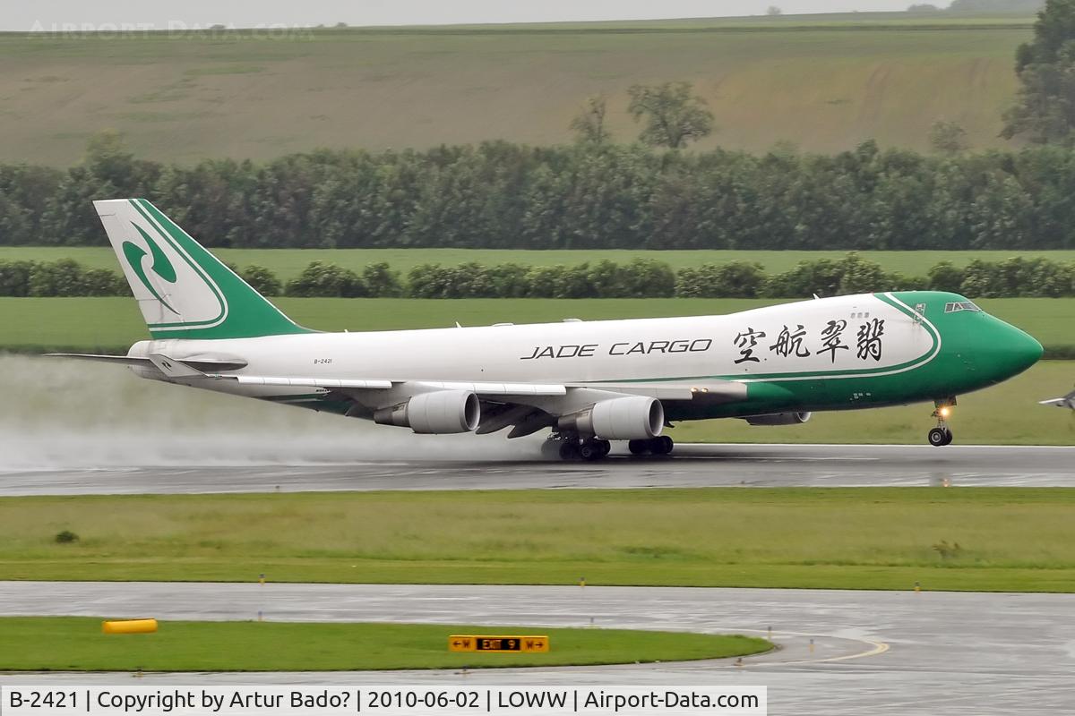 B-2421, 2007 Boeing 747-4EVF/ER/SCD C/N 35169, Jade Cargo