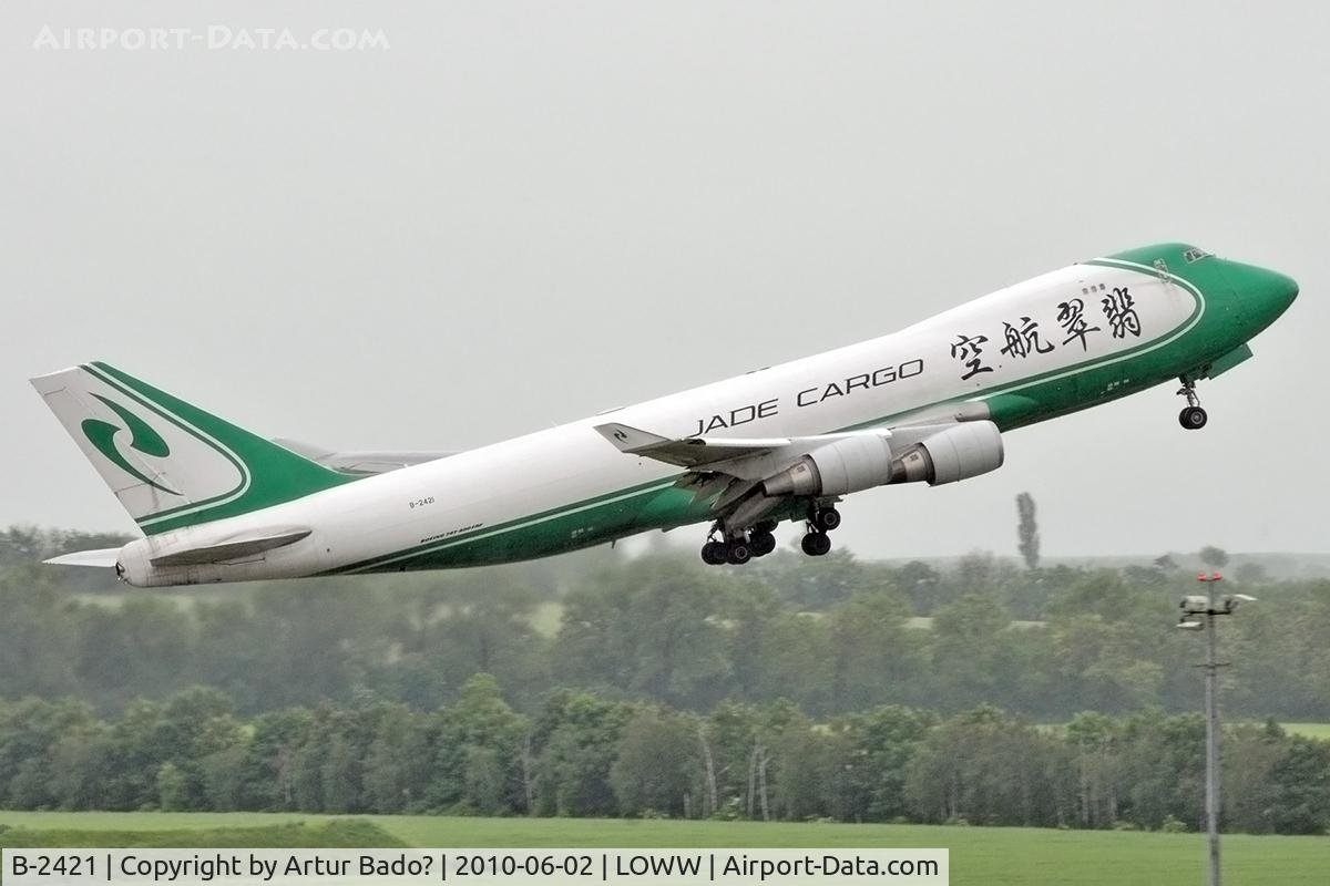 B-2421, 2007 Boeing 747-4EVF/ER/SCD C/N 35169, Jade Cargo