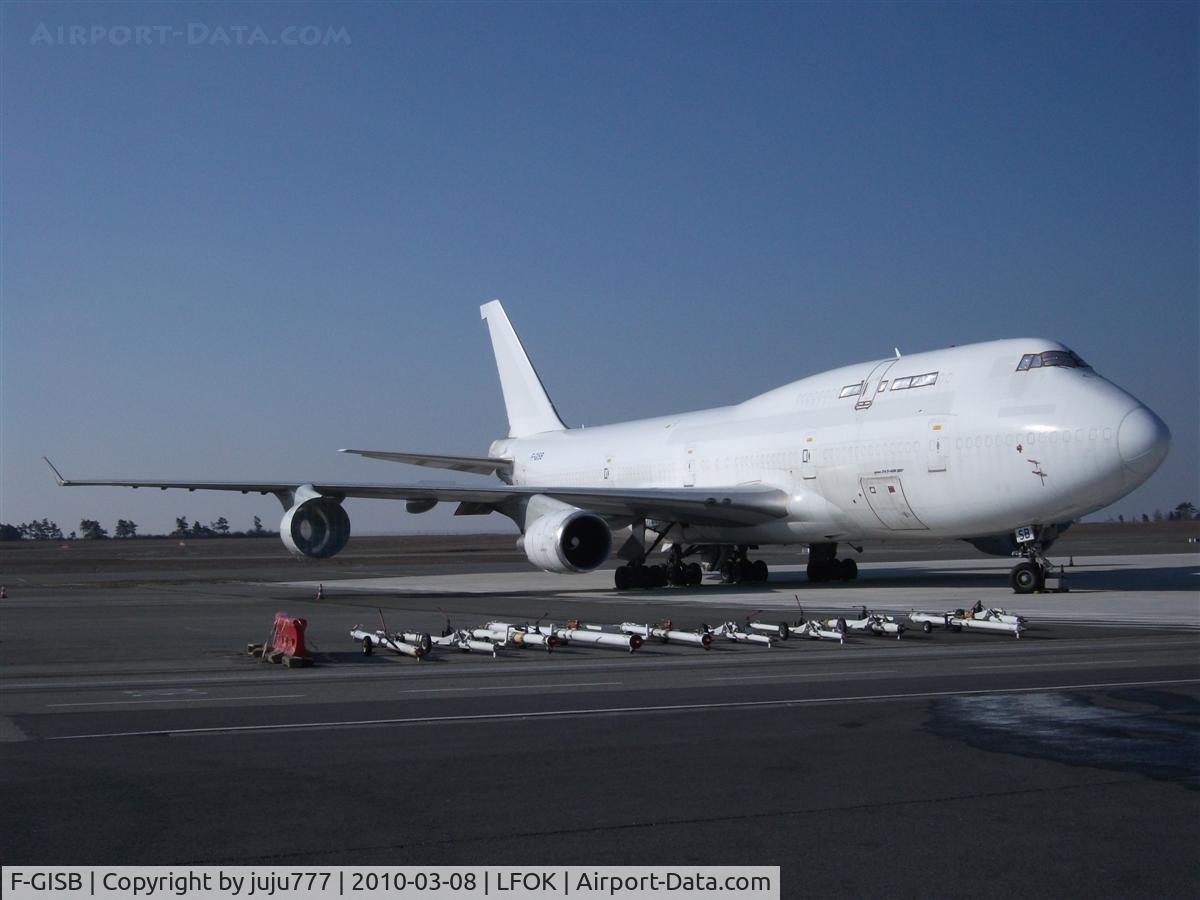 F-GISB, 1991 Boeing 747-428M(BCF) C/N 25302, on stokage befor sale
