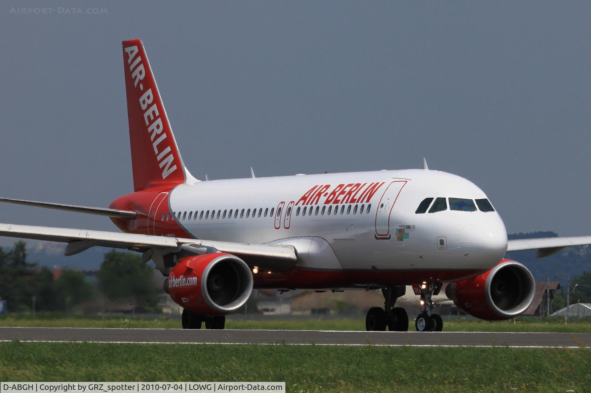 D-ABGH, 2007 Airbus A319-111 C/N 3245, Air Berlin A319