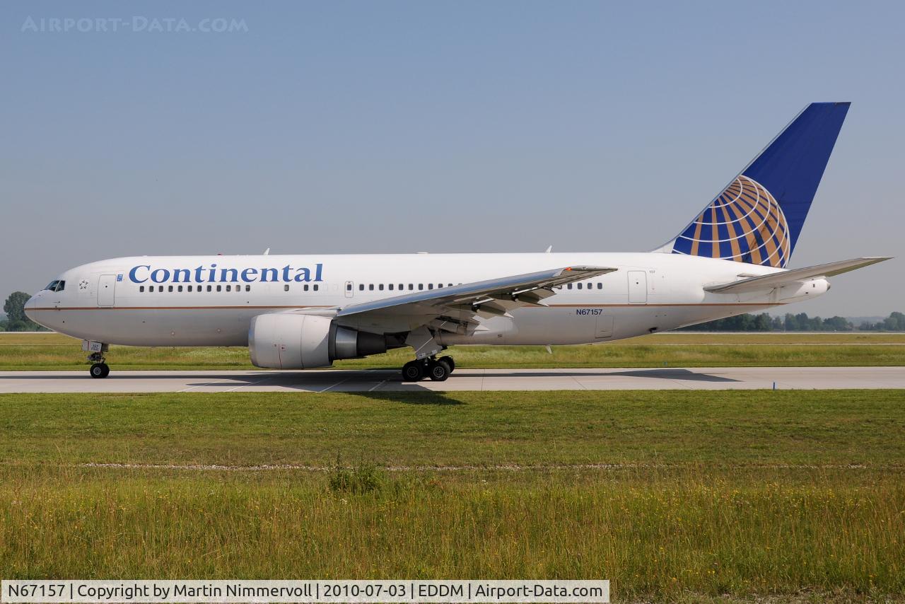 N67157, 2001 Boeing 767-224 C/N 30436, Continental Airlines