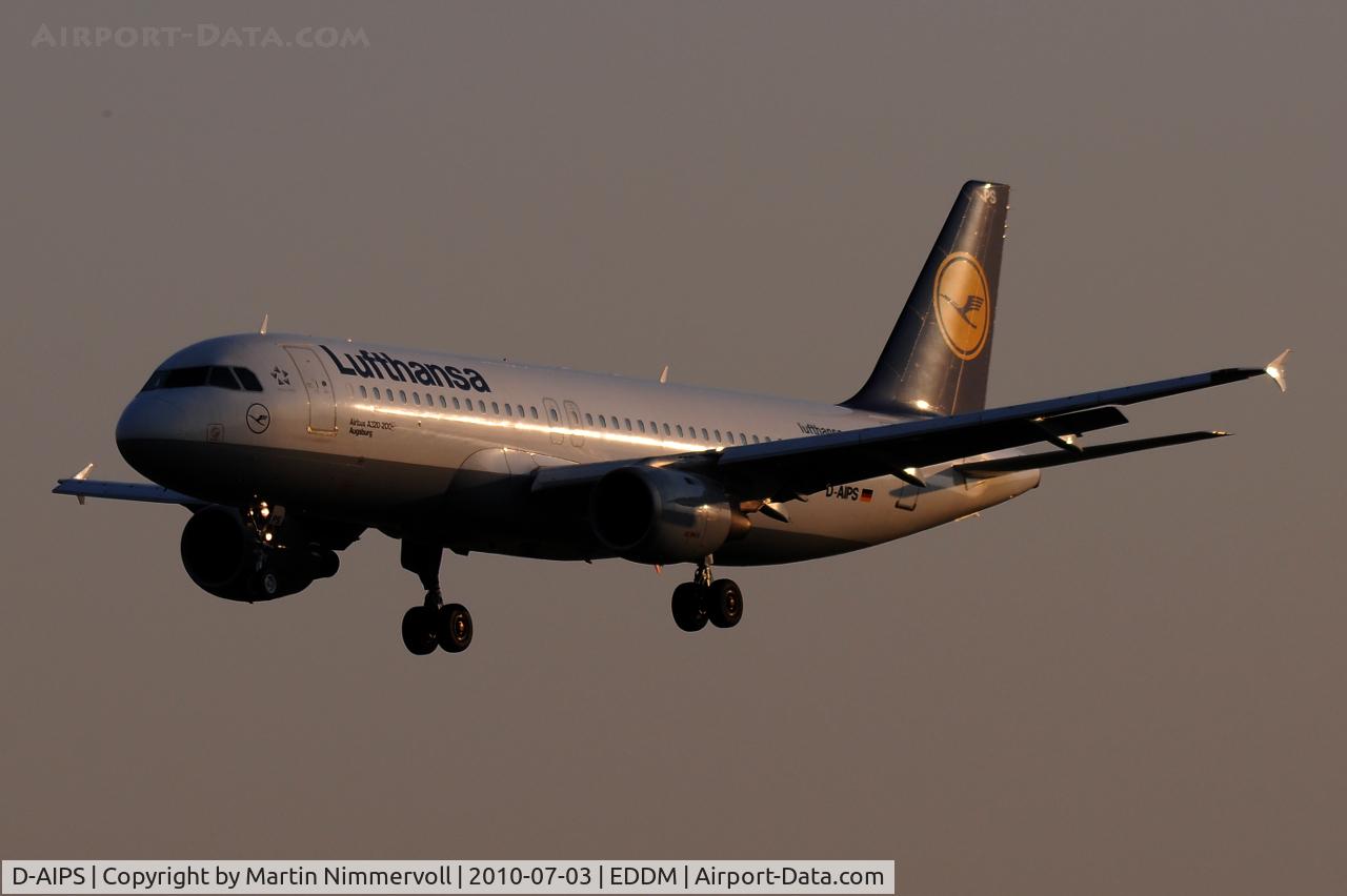 D-AIPS, 1990 Airbus A320-211 C/N 0116, Lufthansa