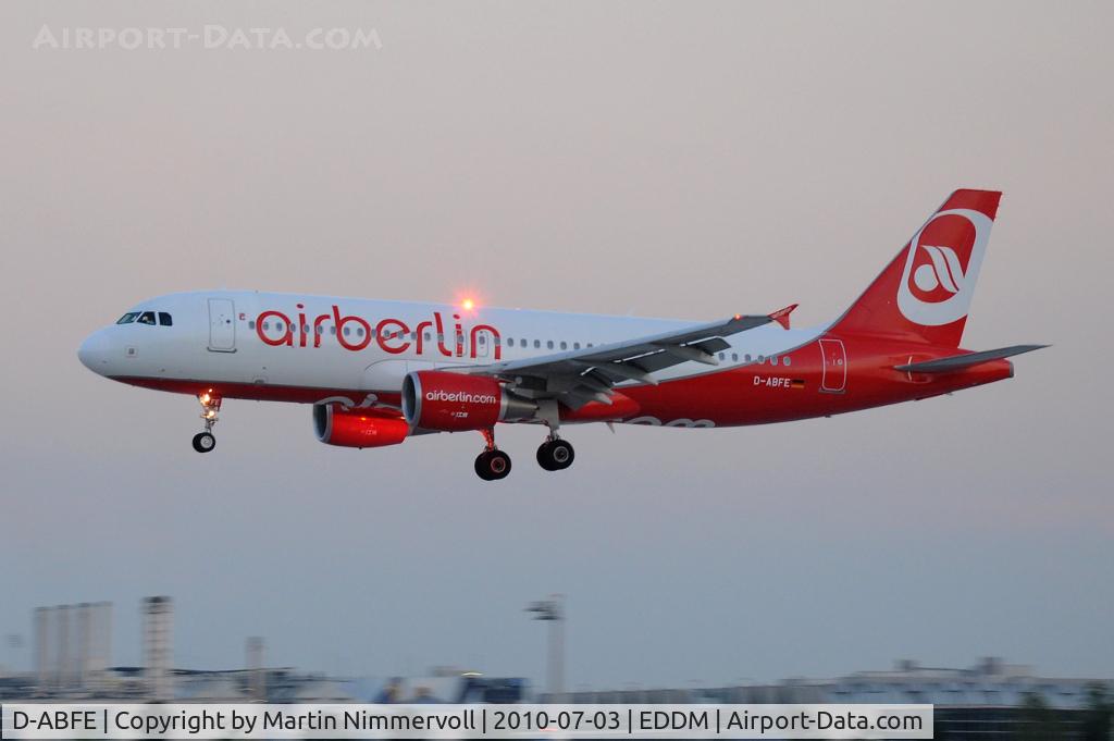 D-ABFE, 2010 Airbus A320-214 C/N 4269, Air Berlin