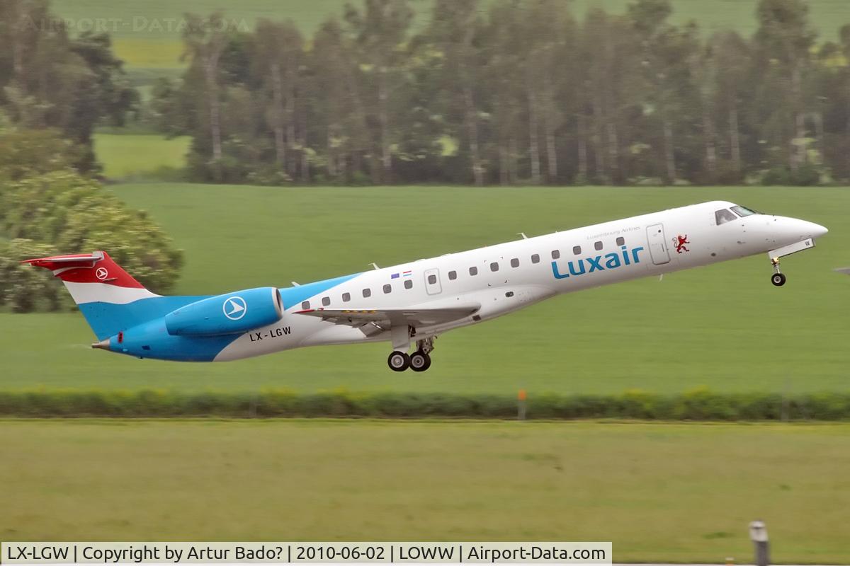 LX-LGW, 1999 Embraer EMB-145LU (ERJ-145LU) C/N 145135, Luxair