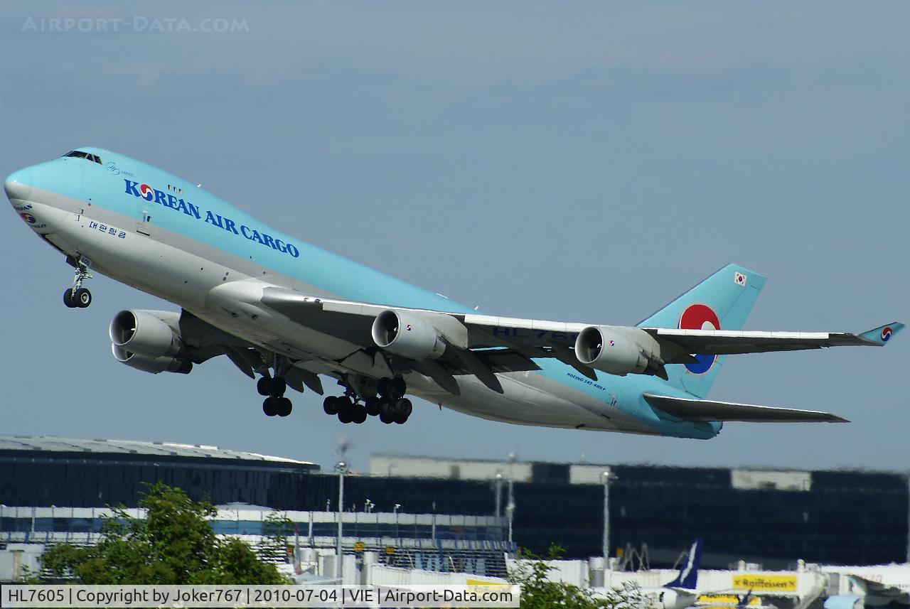 HL7605, 2006 Boeing 747-4B5ERF C/N 35526, Korean Air Cargo
