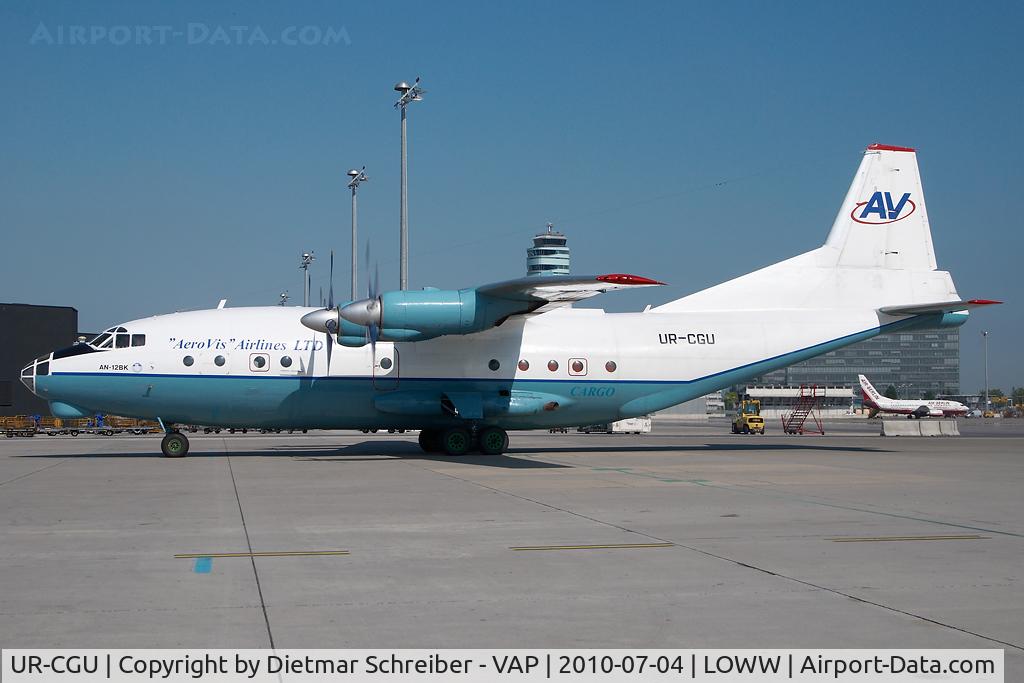 UR-CGU, Antonov An-12BK C/N 7345203, Aerovis Antonov 12