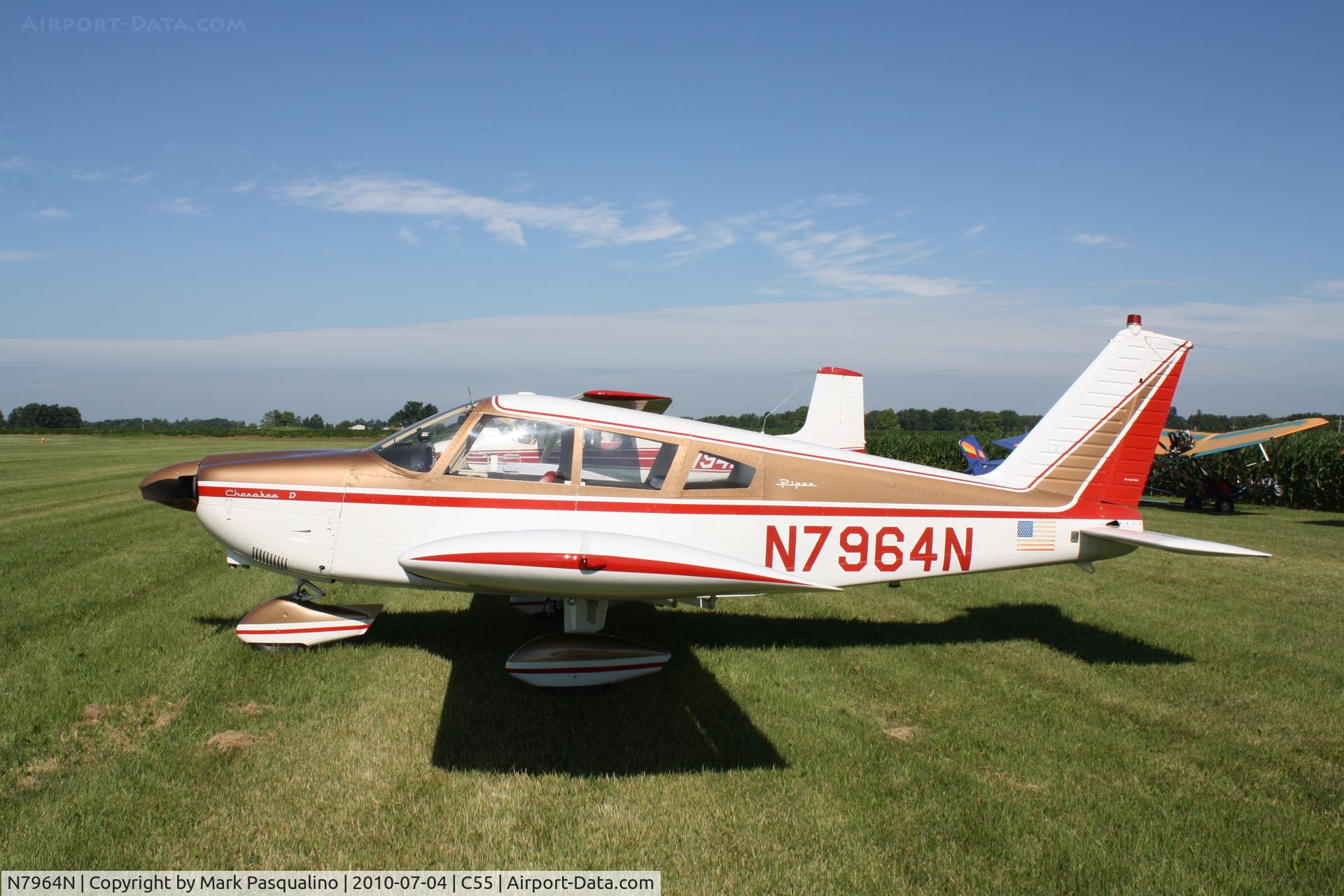 N7964N, 1969 Piper PA-28-180 C/N 28-5380, Piper PA-28-180
