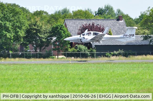 PH-DFB, 2007 Diamond DA-42 Twin Star C/N 42.229, Photo qwas taken on June 26 of 2010 at the Groningen-eelde airport