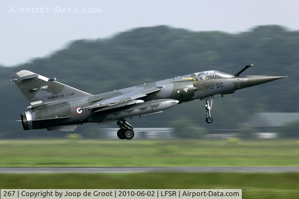 267, Dassault Mirage F.1CT C/N 267, take off from Reims