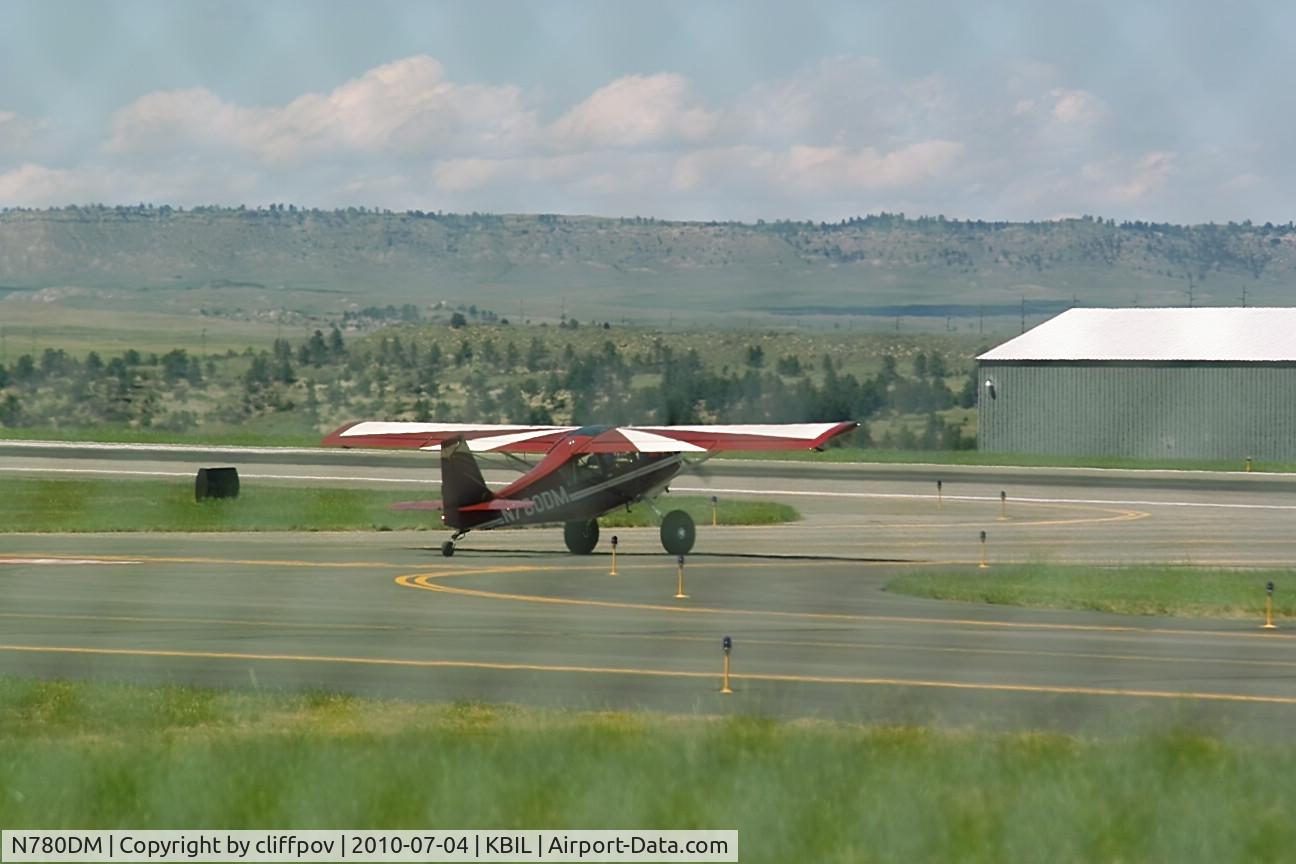 N780DM, 2004 American Champion 8GCBC Scout C/N 464-2004, American Champion with Tundra Tires at KBIL