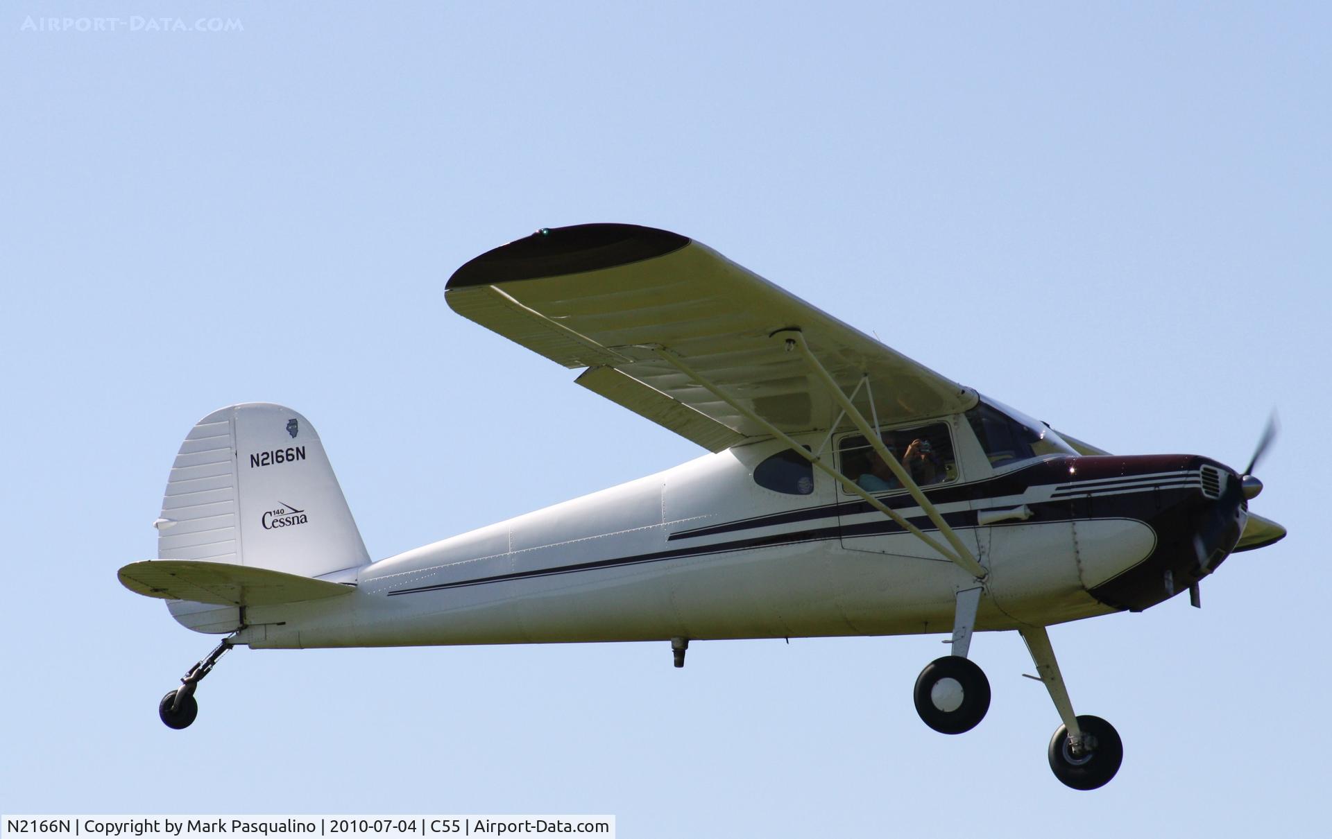 N2166N, 1947 Cessna 140 C/N 12402, Cessna 140