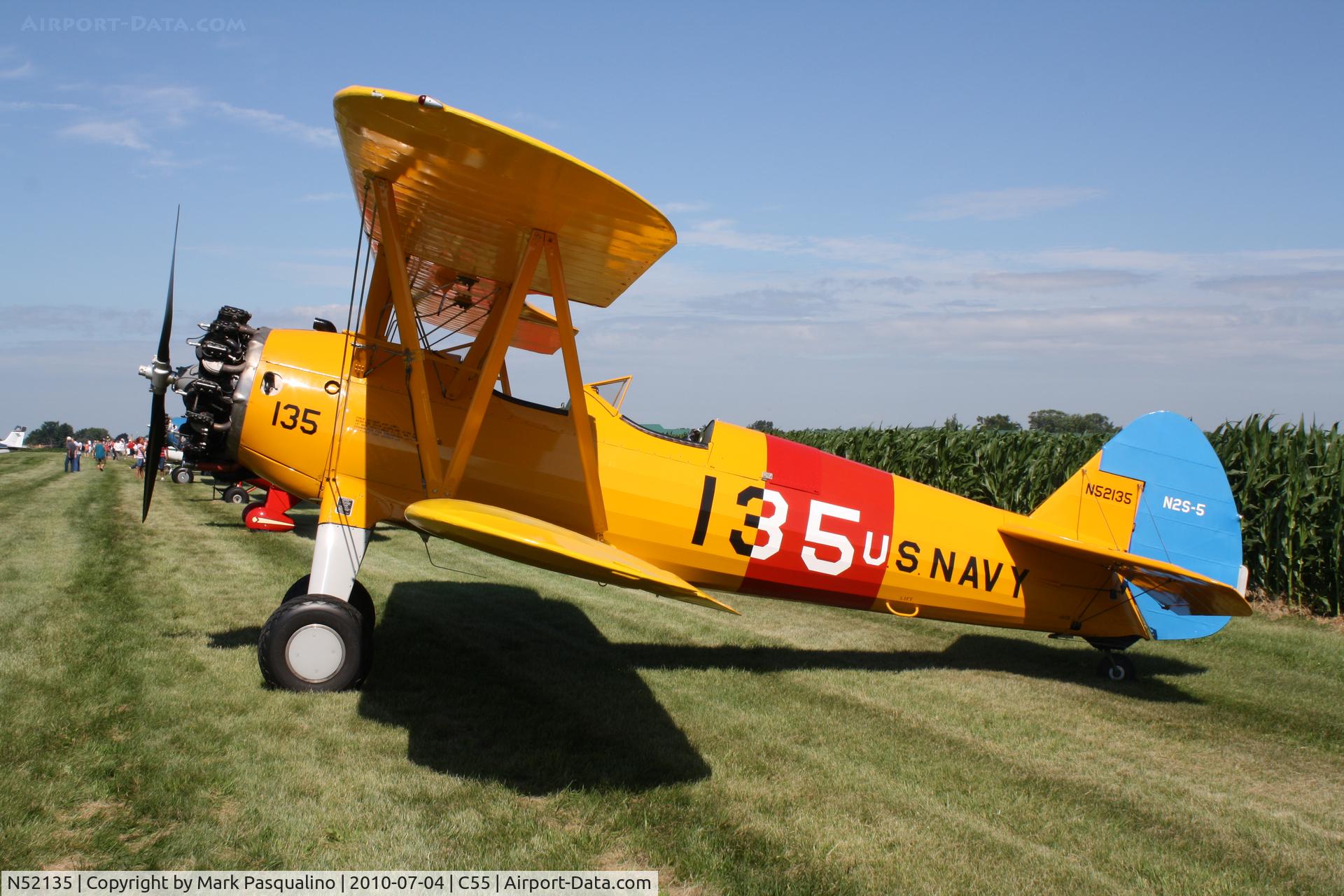 N52135, 1943 Boeing N2S-5 C/N 75-8758, Stearman
