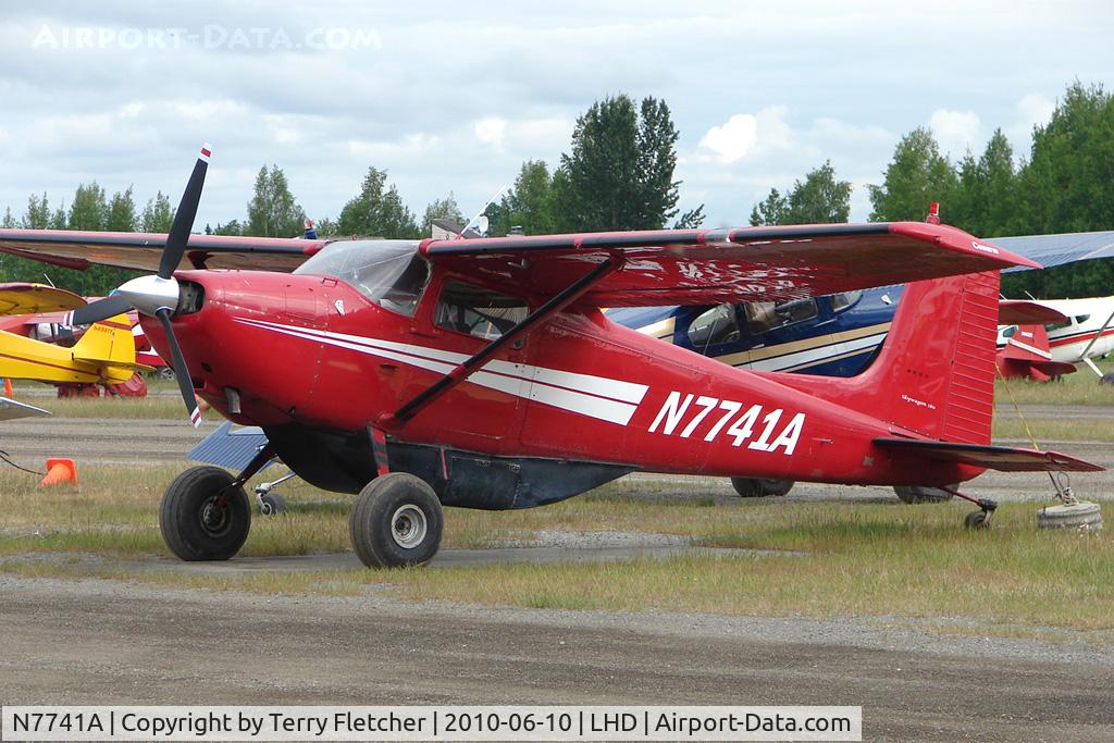 N7741A, 1956 Cessna 180 C/N 32638, 1956 Cessna 180, c/n: 32638 at Lake Hood