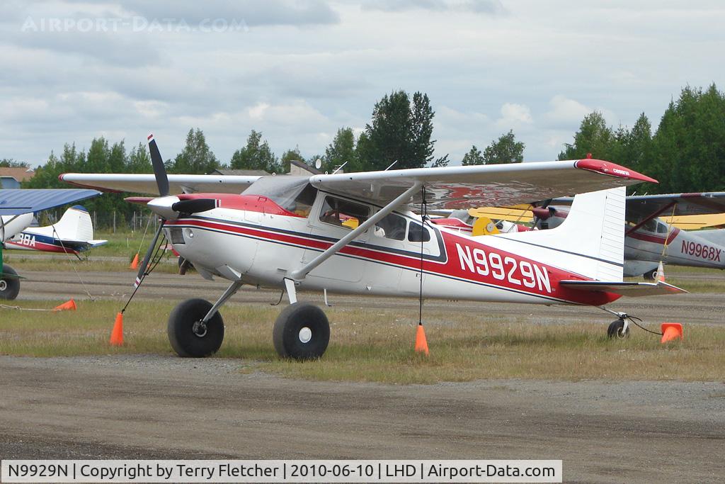 N9929N, 1975 Cessna 180J C/N 18052584, 1975 Cessna 180J, c/n: 18052584 at Lake Hood