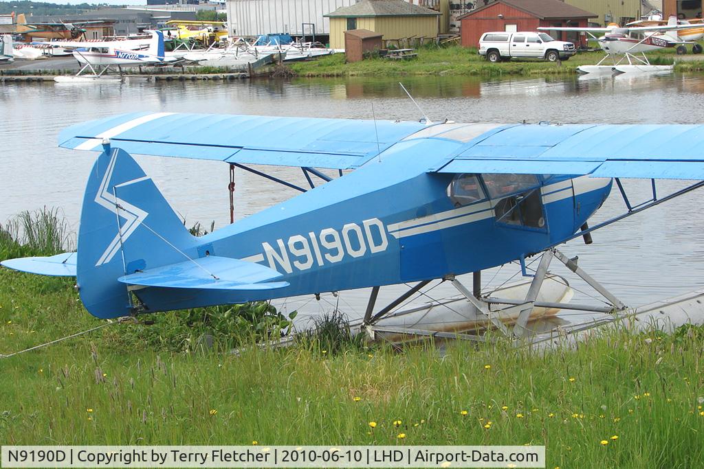 N9190D, 1958 Piper PA-22-160 Tri Pacer C/N 22-6248, 1958 Piper PA-22-160, c/n: 22-6248 on Lake Hood