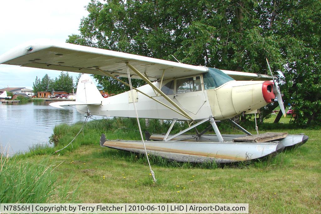 N7856H, 1946 Piper PA-12 Super Cruiser C/N 12-757, 1946 Piper PA-12, c/n: 12-757 at Lake Hood